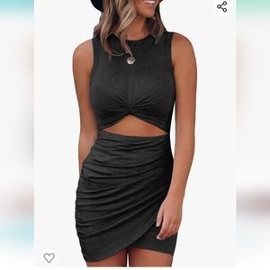 FIYOTE cutout tank dress